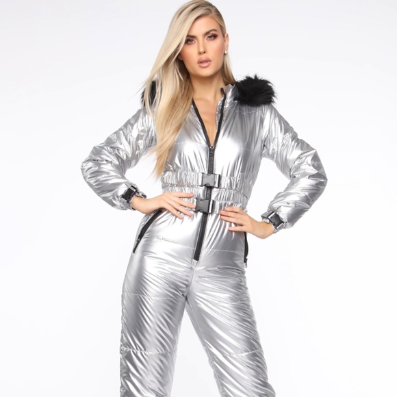 Fashion Nova Jackets & Blazers - Fashion Nova Winter Boujee Snowsuit XL